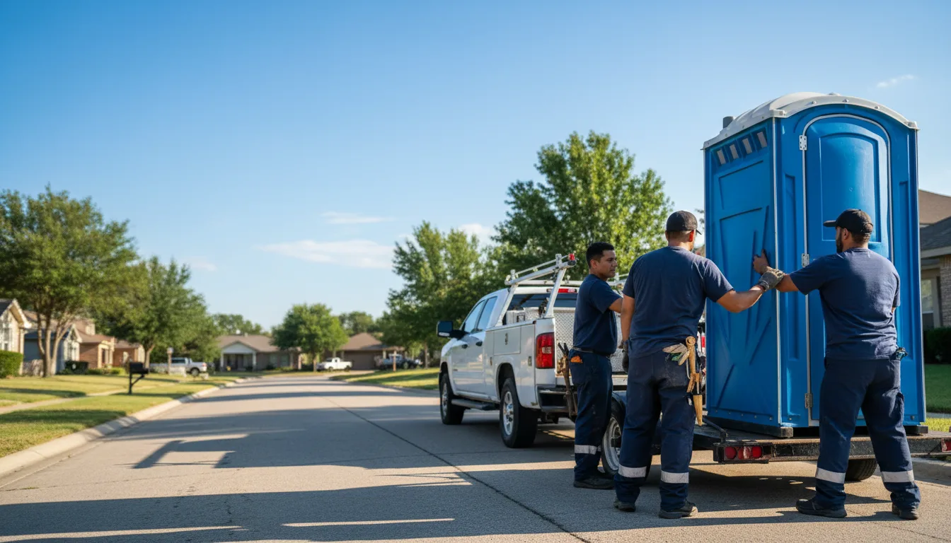Portable Toilet Rental in Cambridge, IL near me